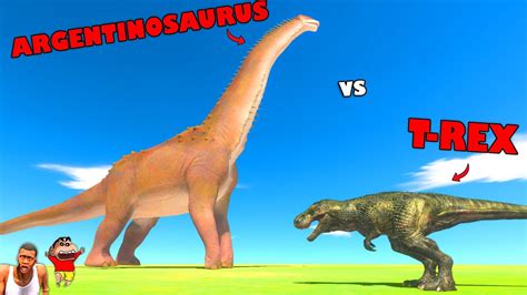 argentinosaurus compared to trex