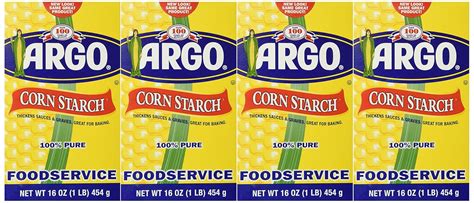 Argo Cornstarch Box