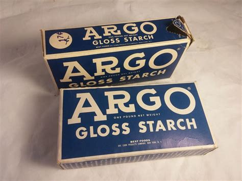 Argo Starch Blue Box