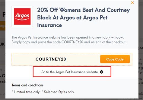 Argos Pet Insurance Discount Code