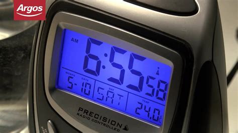Argos Precision Alarm Clock Instructions
