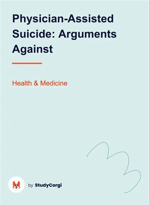 arguments against assisted death