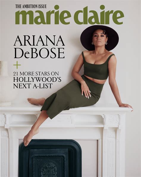 ariana debose interview marie claire magazine