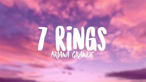 ariana grande 7 rings clean