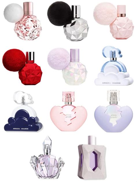 ariana grande perfume whole collection