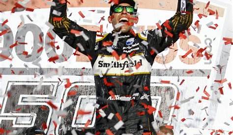 Aric Almirola Wins Talladega 2018 NASCAR Cup Series Race At