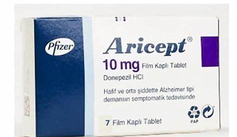 Aricept 10 mg 28 tabs Dementia Alzheimer