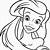 ariel coloring pages free printable