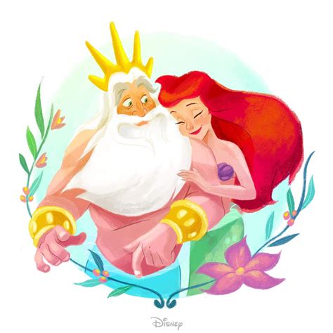 ariel and her father