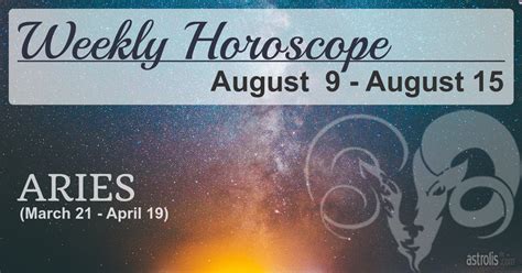 Aries Weekly Horoscopes