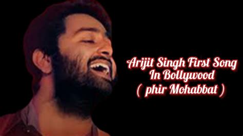 arijit singh 1st song