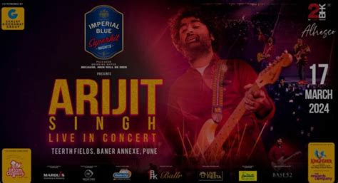 arijit singh concert pune 2024