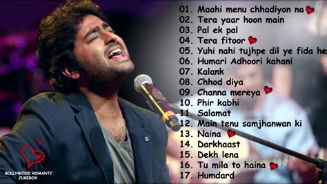 arijit singh romantic songs list
