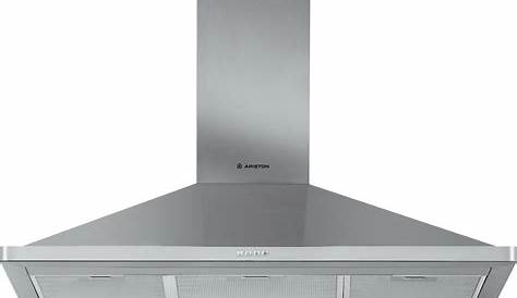 Ariston wall mounted cooker hood 90cm AHBS 9.3F LL X