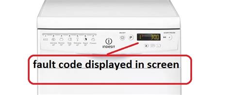 Ariston Dishwasher A5 Error