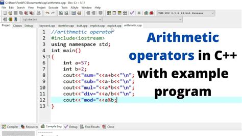 arithmetic program example