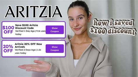 aritzia student discount code