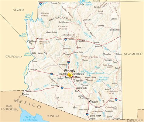 Arizona Map Google Earth
