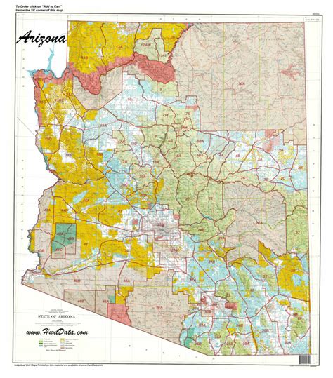 Arizona Unit Map Hunting