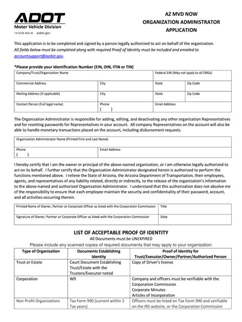 arizona dmv permit application