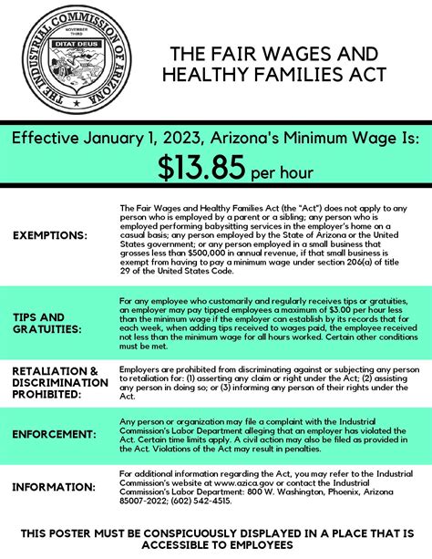 arizona minimum wage 2023 ballot