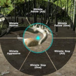 Ark Whistle Commands