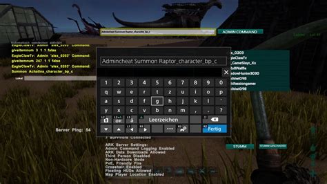 Ark multiplayer admin commands