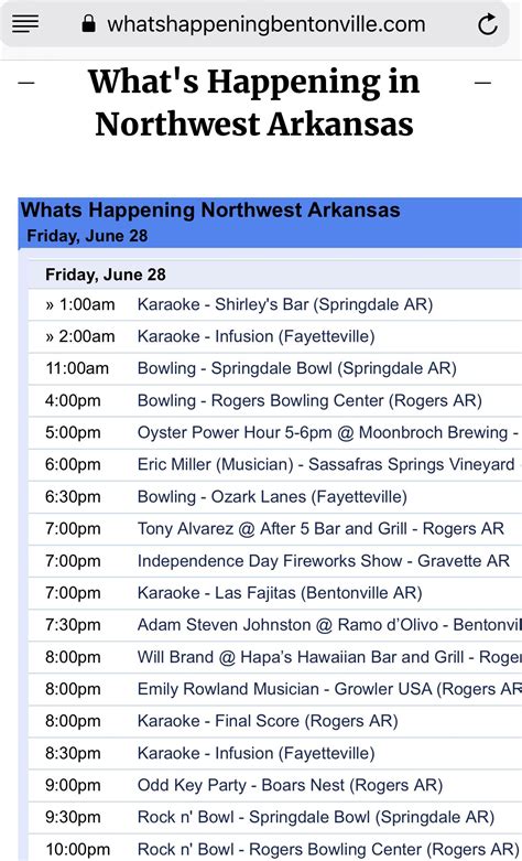 Arkansas Calendar Of Events 2024