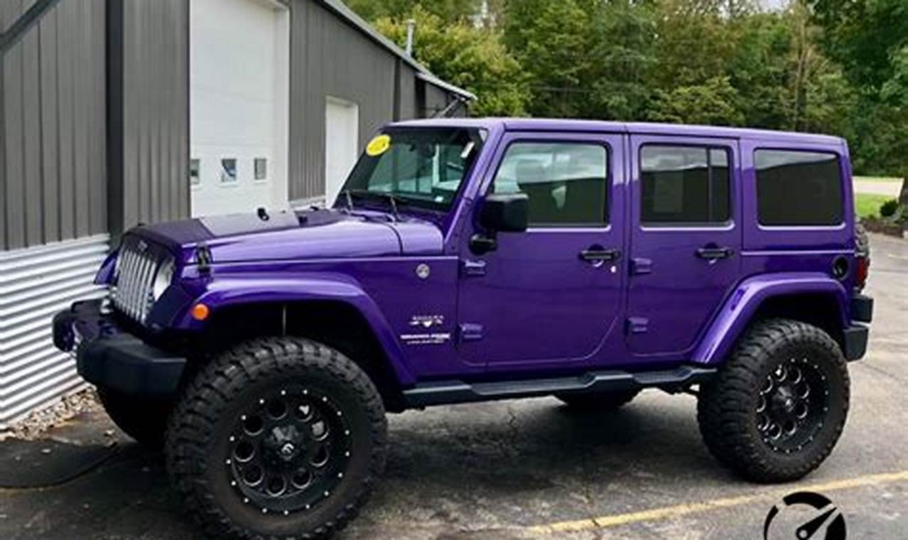 arkansas purple jeep wrangler for sale