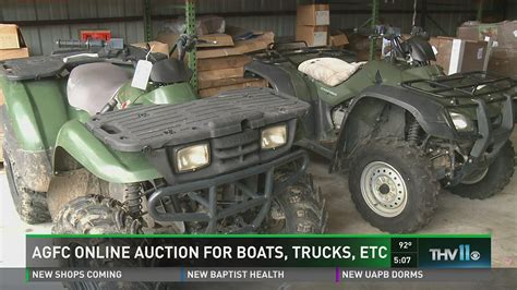 arkansas game and fish boat auction