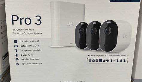 Arlo Pro 2 HD 3Camera Security System Only 279.99