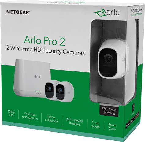 Arlo Security Cameras Audio