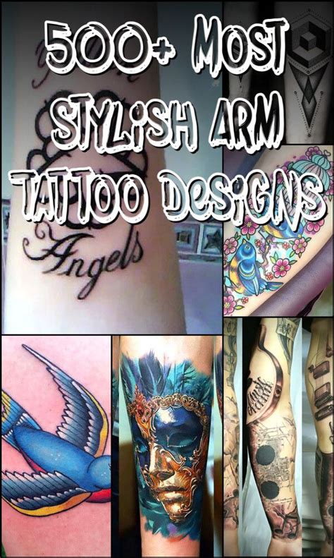 +21 Arm 500 Tattoo Designs Ideas