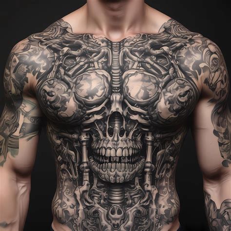 Arm And Back Tattoos