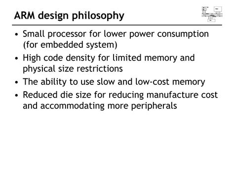Arm Design Philosophy Ppt