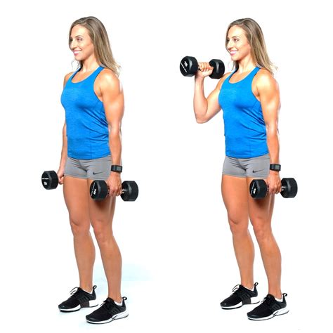 Arm Exercise Hammer Curls