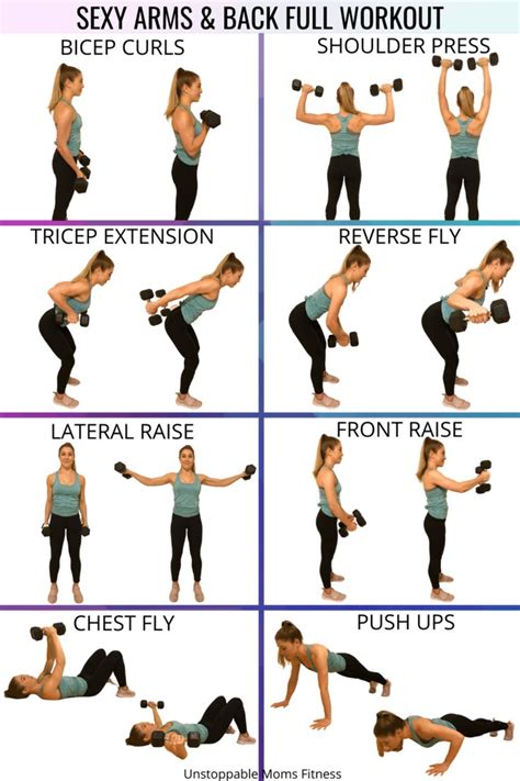 Arm Exercises With Weights For Back