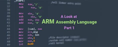 Arm Language Code