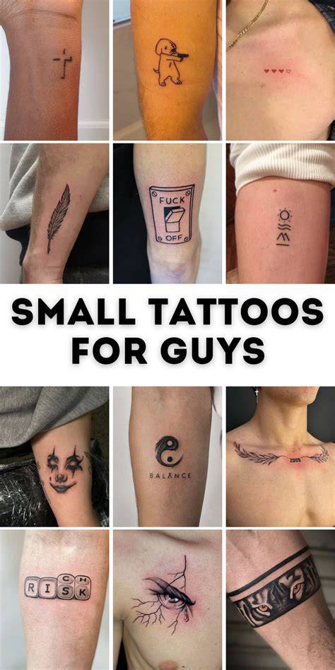 arm tattoos for guys small