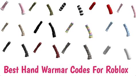 Arm Warmer Id Code Roblox