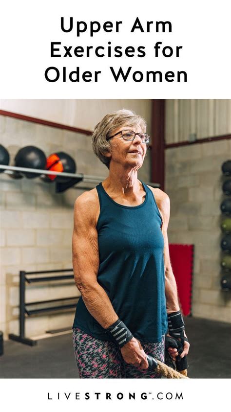 arm workouts for older women