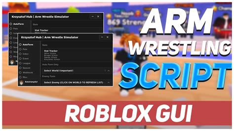 arm wrestling simulator roblox script pastebin