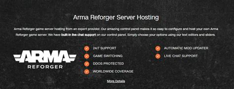 arma reforger server status