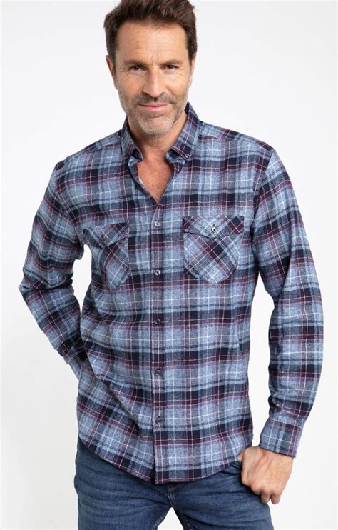 armand thiery homme chemise flanelle