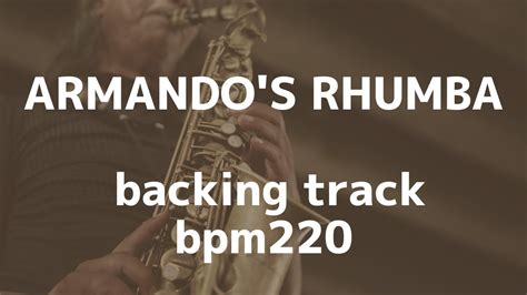 armando's rhumba backing track