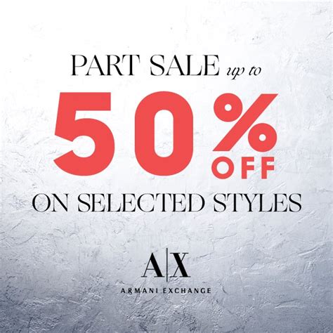 Armani Exchange Clearance