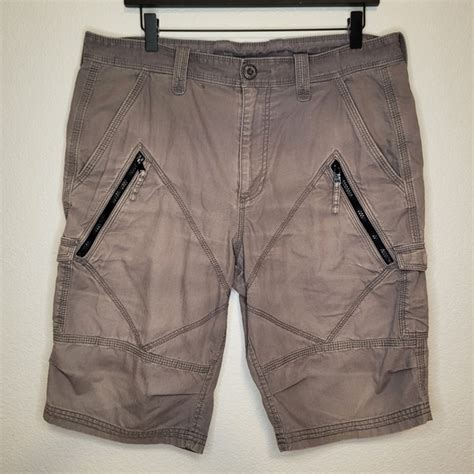 Armani Utility Zip Shorts