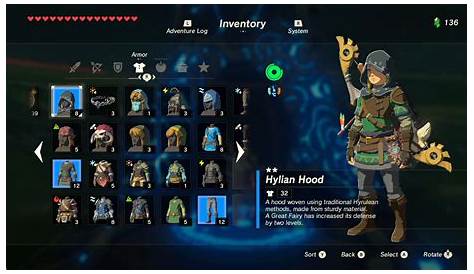 Armor in Legend of Zelda: Breath of the Wild is pretty awesome, and to