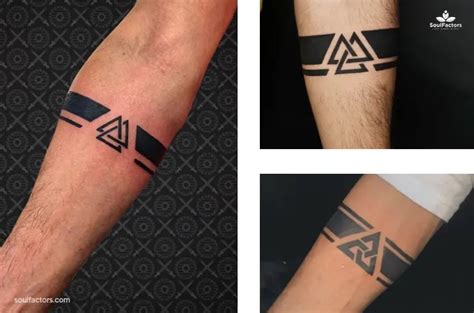 Armband Tattoo Triangle