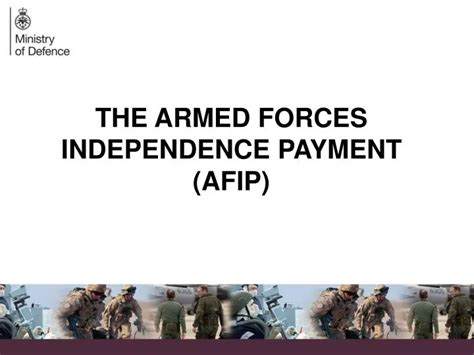armed forces independence payment definition